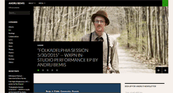 Desktop Screenshot of andrubemis.com